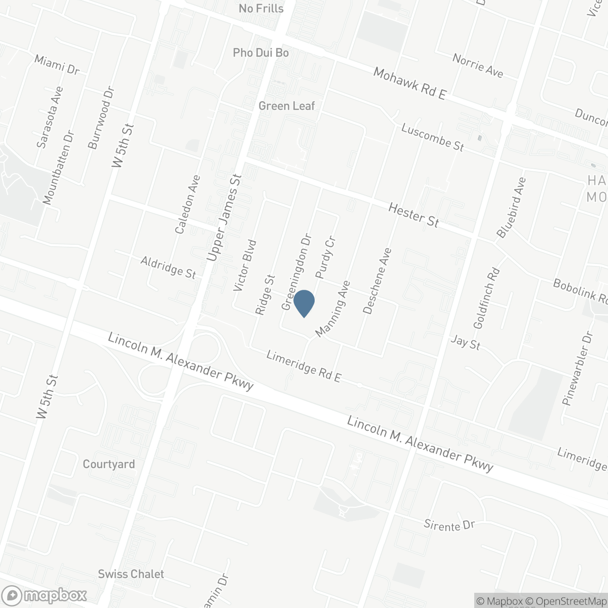 112 PURDY Crescent, Hamilton, Ontario L9A 3B3